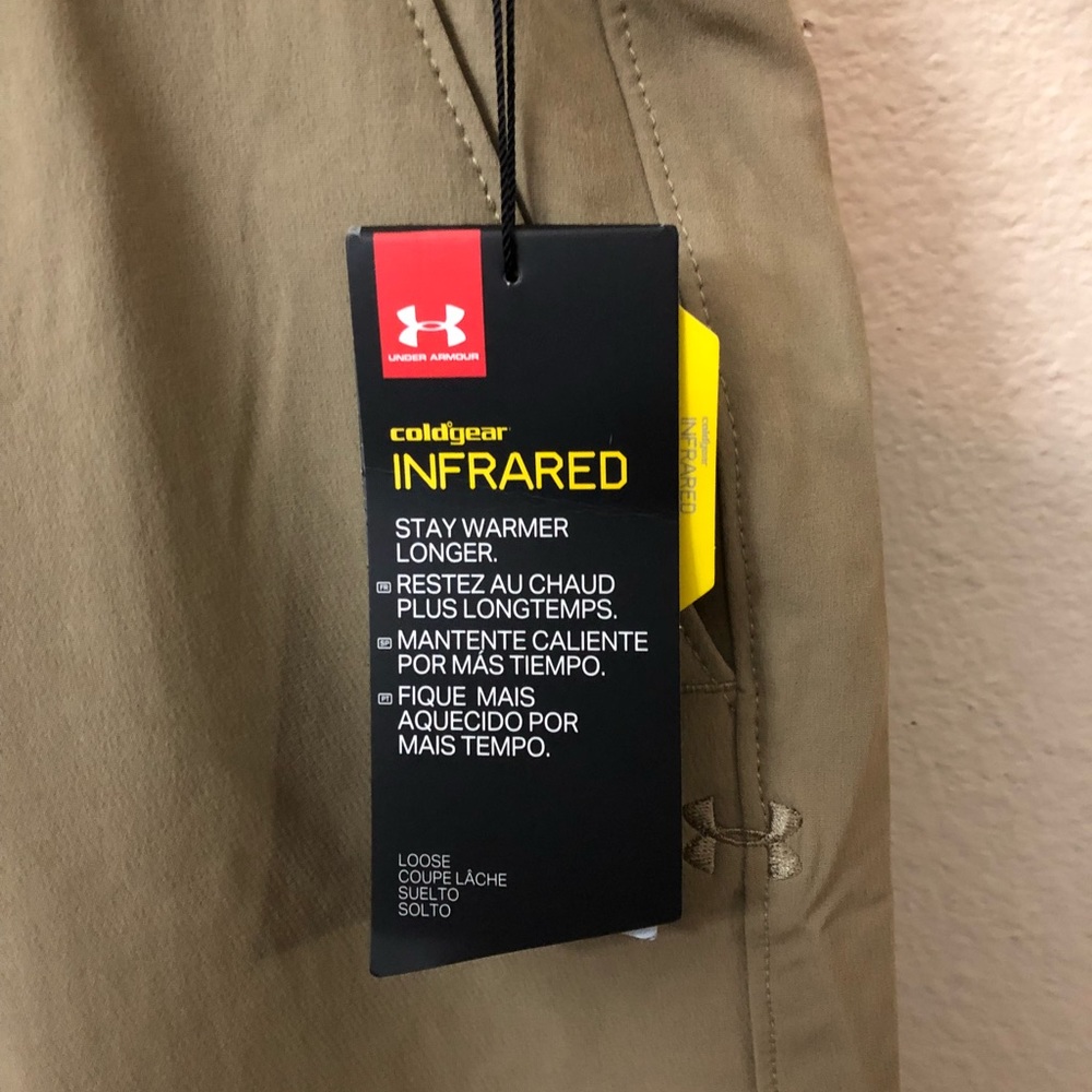 New Men’s Under Armour ColdGear Infrared Pants - Picture 3 of 6